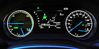 Colourful enough for you? The Venza's semi-digital display is very attractive.