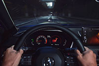 The 2023 Acura Integra as viewed from the driver.